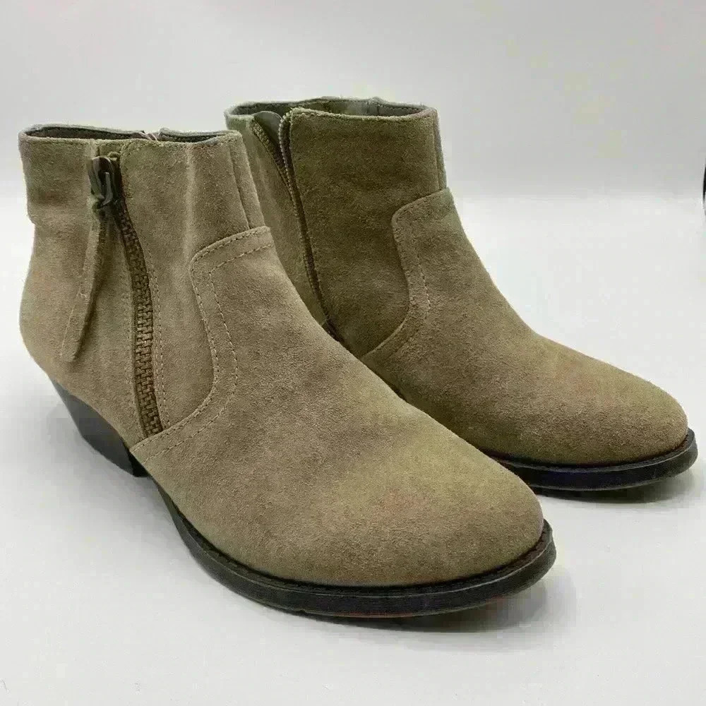 Ankle boots Womens Booties Nine West  Savanao Leather 7M